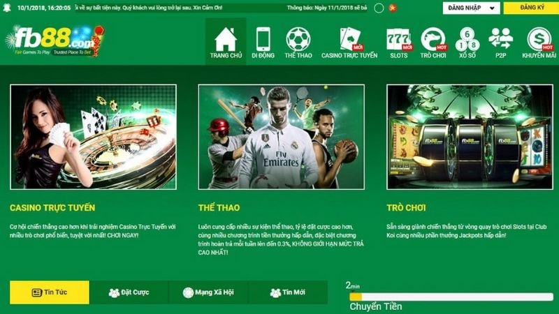 App tài xỉu F88 nổi bật với tông màu xanh lá điểm vàng