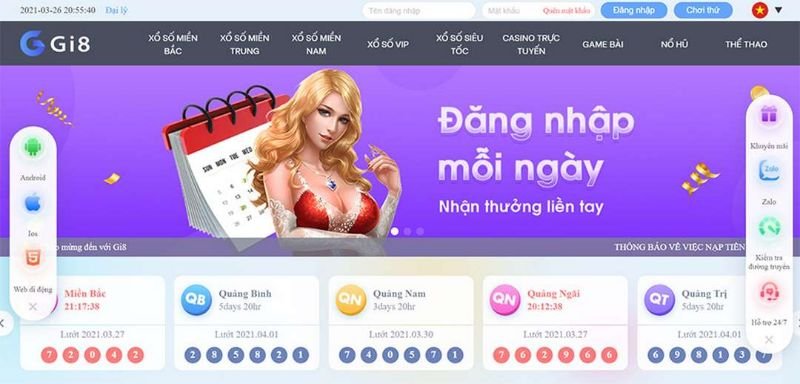 App tài xỉu online Gi8 nổi danh với trò lô đề